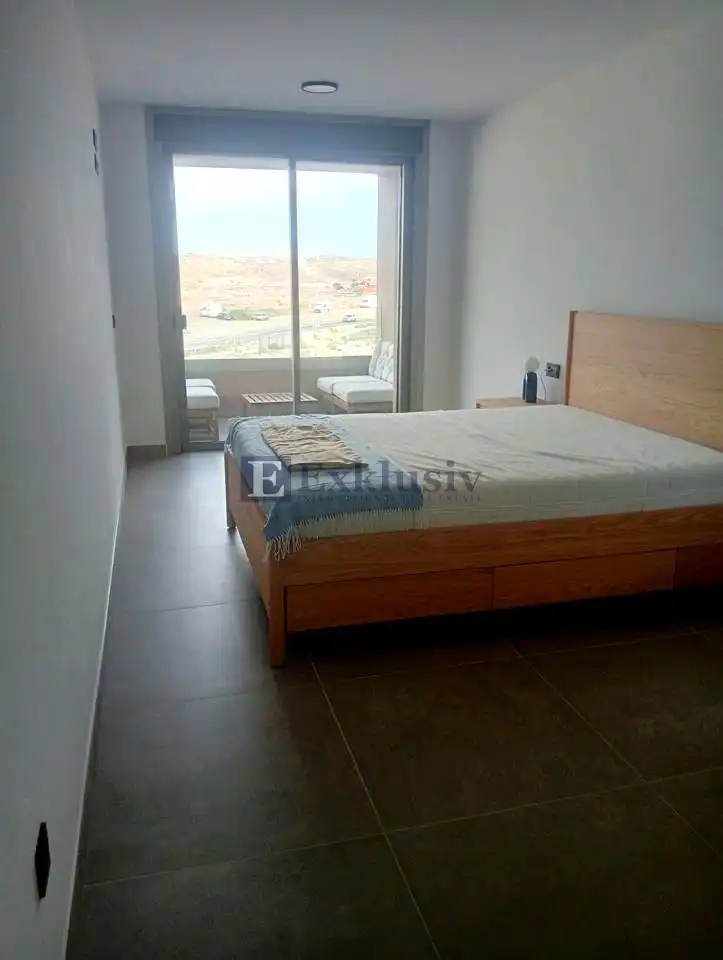 Schlafzimmer von Wohnung zur Miete in Granadilla de Abona mit Klimaanlage, Terrasse und Möbliert
