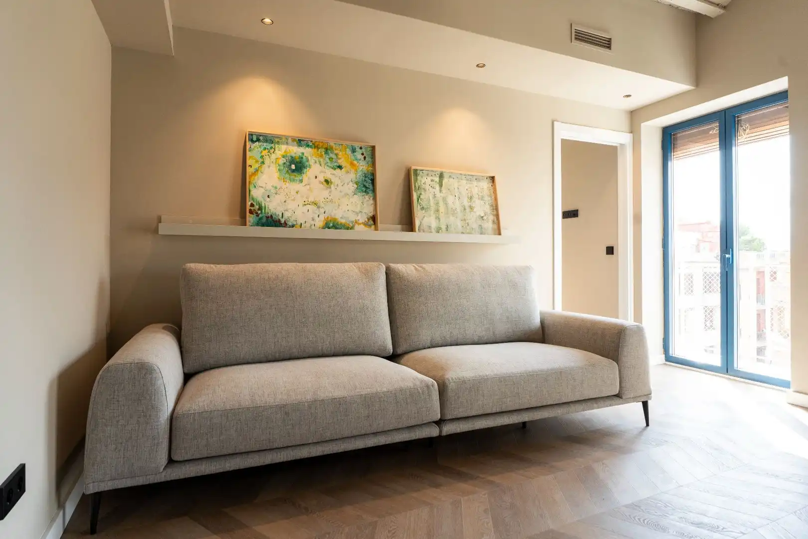 Sala de estar de Piso de alquiler en Centre