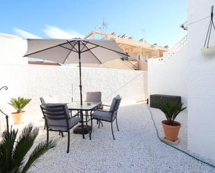 Terrace of House or chalet for sale in Torrevieja  with Air Conditioner, Private garden and Terrace