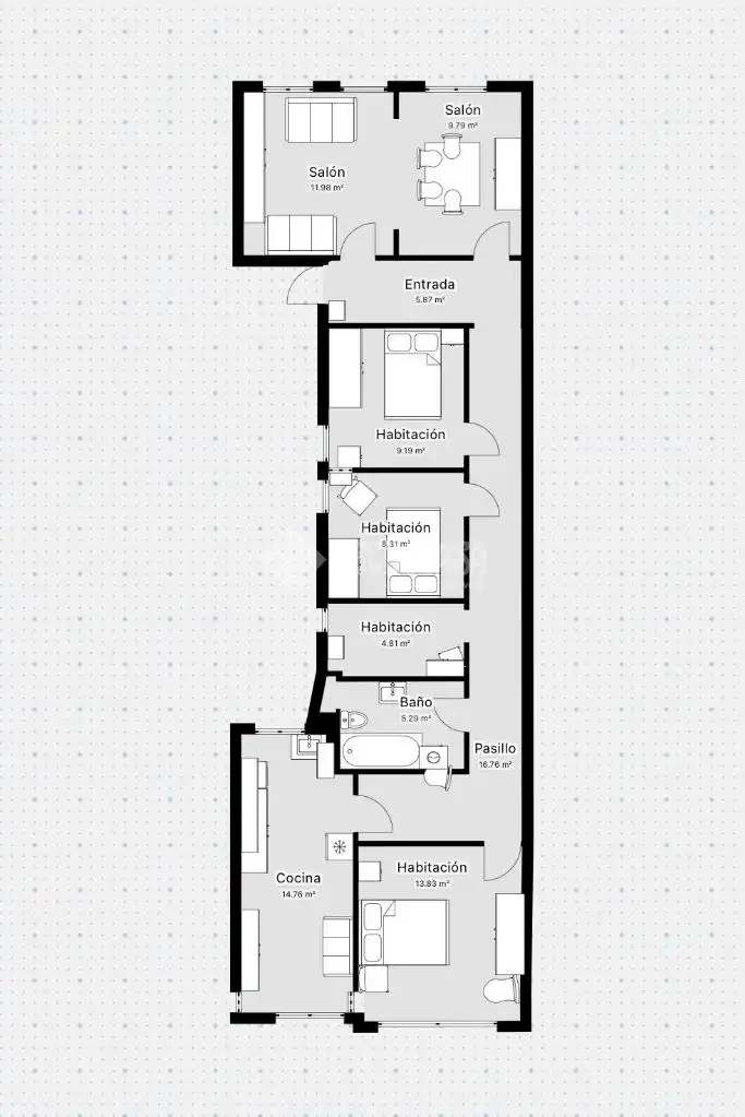 Piso en venta en Zaragoza con Calefacción