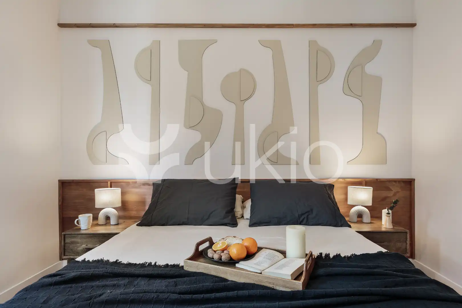 Habitación de Apartamento de alquiler en Barcelona con Aire acondicionado, Calefacción y Amueblado