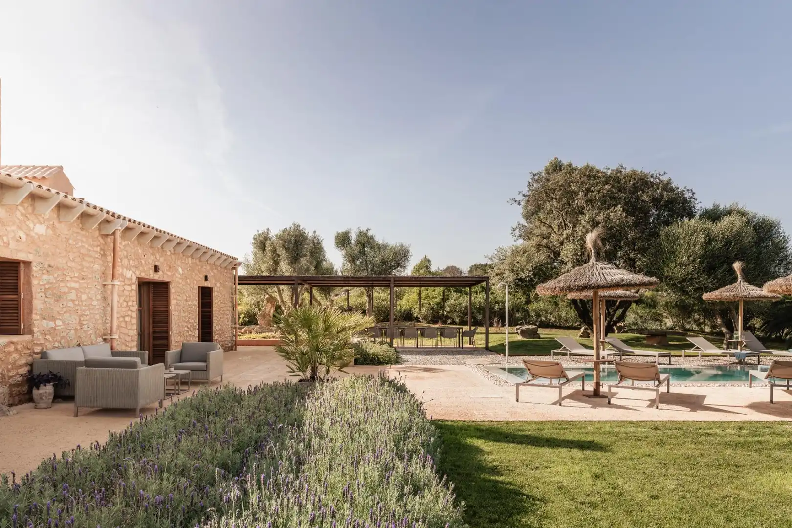 Terrace of Country homes for sale in Sant Llorenç des Cardassar  with Air Conditioner, Heating and Private garden