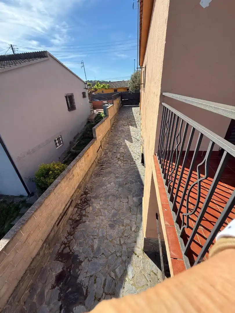 Vista exterior de Casa o chalet en venta en Palafolls con Calefacción y Jardín privado