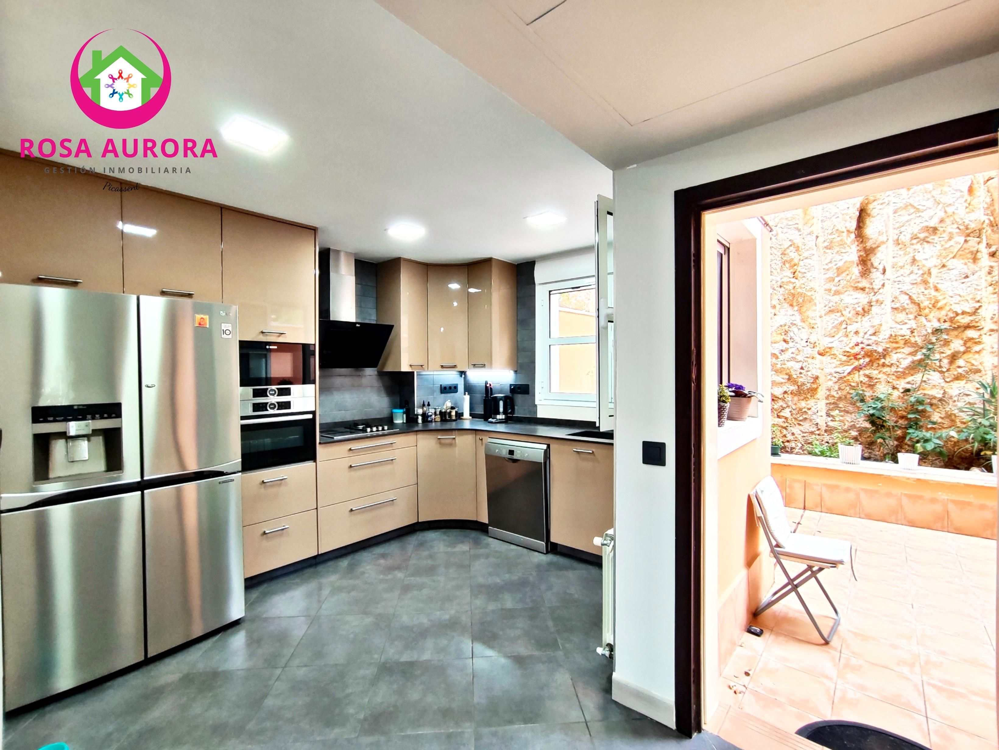 Kitchen of Single-family semi-detached for sale in Cullera  with Air Conditioner, Heating and Parquet flooring