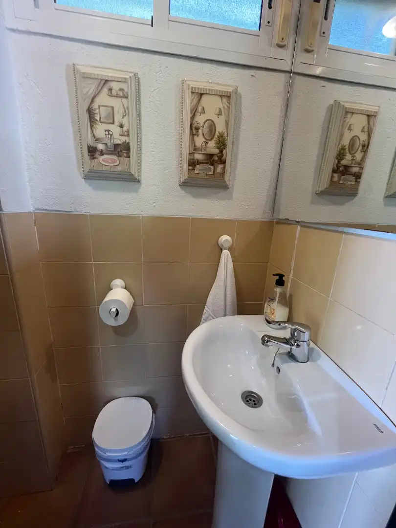 Bany de Casa adosada en venda en Aracena amb Terrassa i Moblat