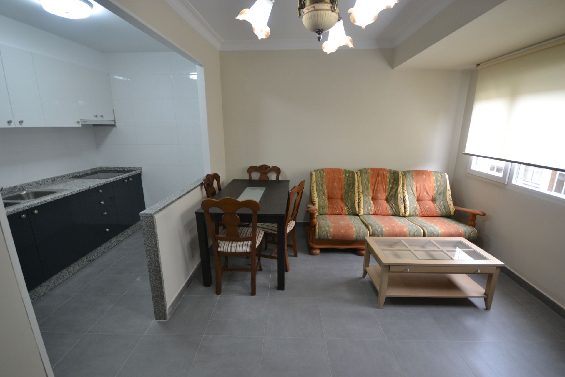 Sala d'estar de Apartament de lloguer en Lugo Capital amb Moblat