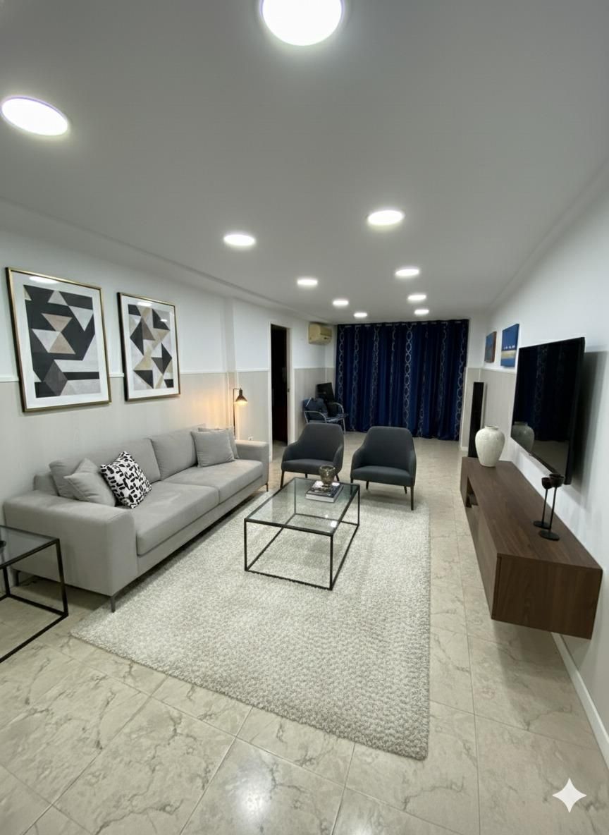 Living room of Flat for sale in Málaga Capital  with Air Conditioner and Private garden