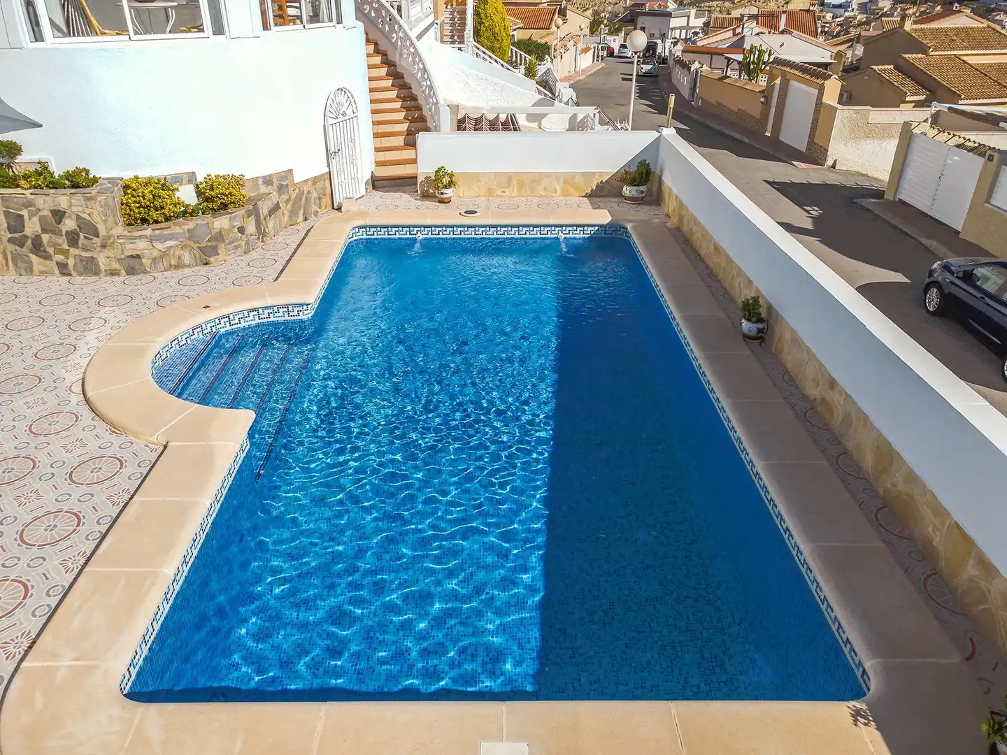 Swimming pool of Houses for sale in Rojales  with Air Conditioner, Heating and Private garden