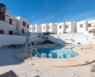 Swimming pool of House or chalet for sale in Roquetas de Mar  with Air Conditioner, Parquet flooring and Terrace