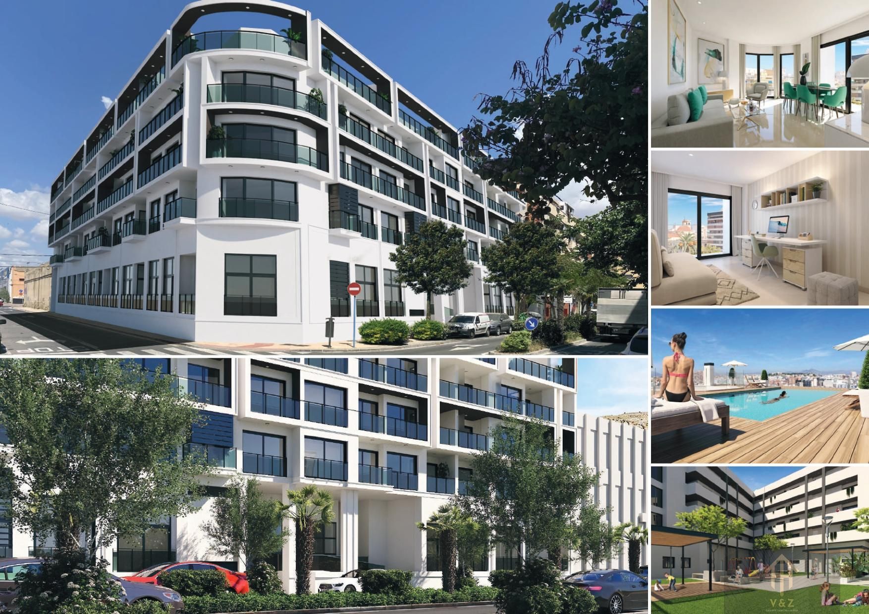 Exterior view of Apartment for sale in Alicante / Alacant  with Air Conditioner, Terrace and Storage room