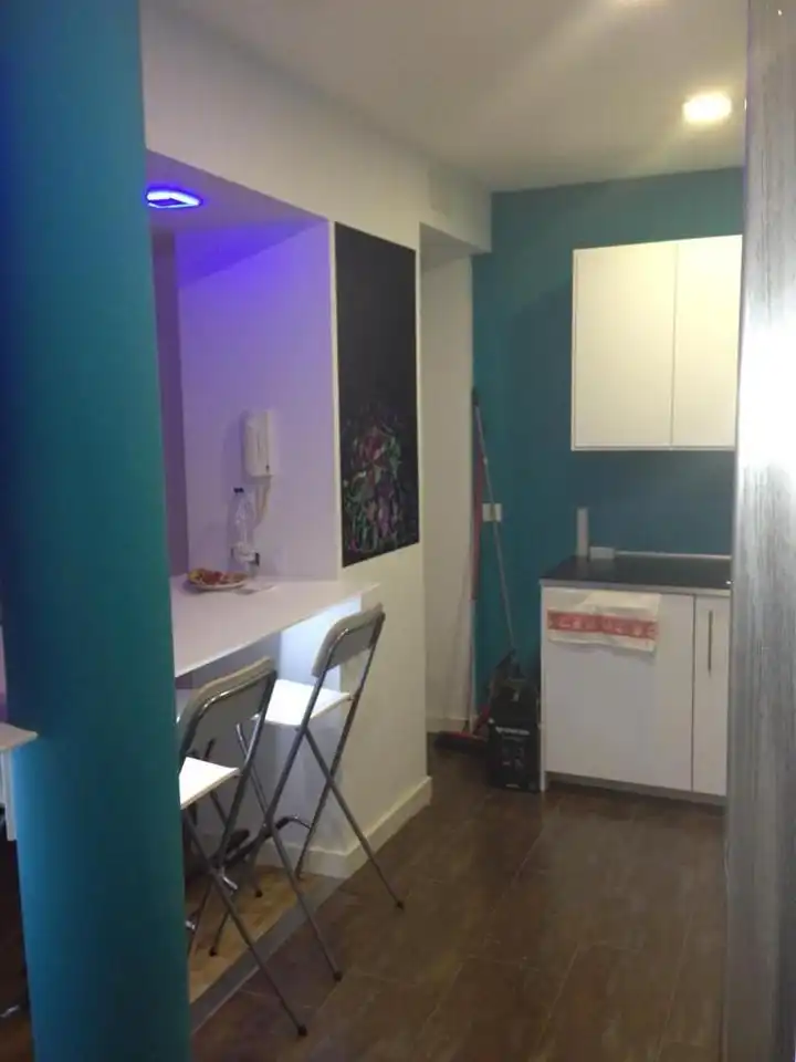 Kitchen of Flat for rent in Salamanca  with Heating, Furnished and Balcony