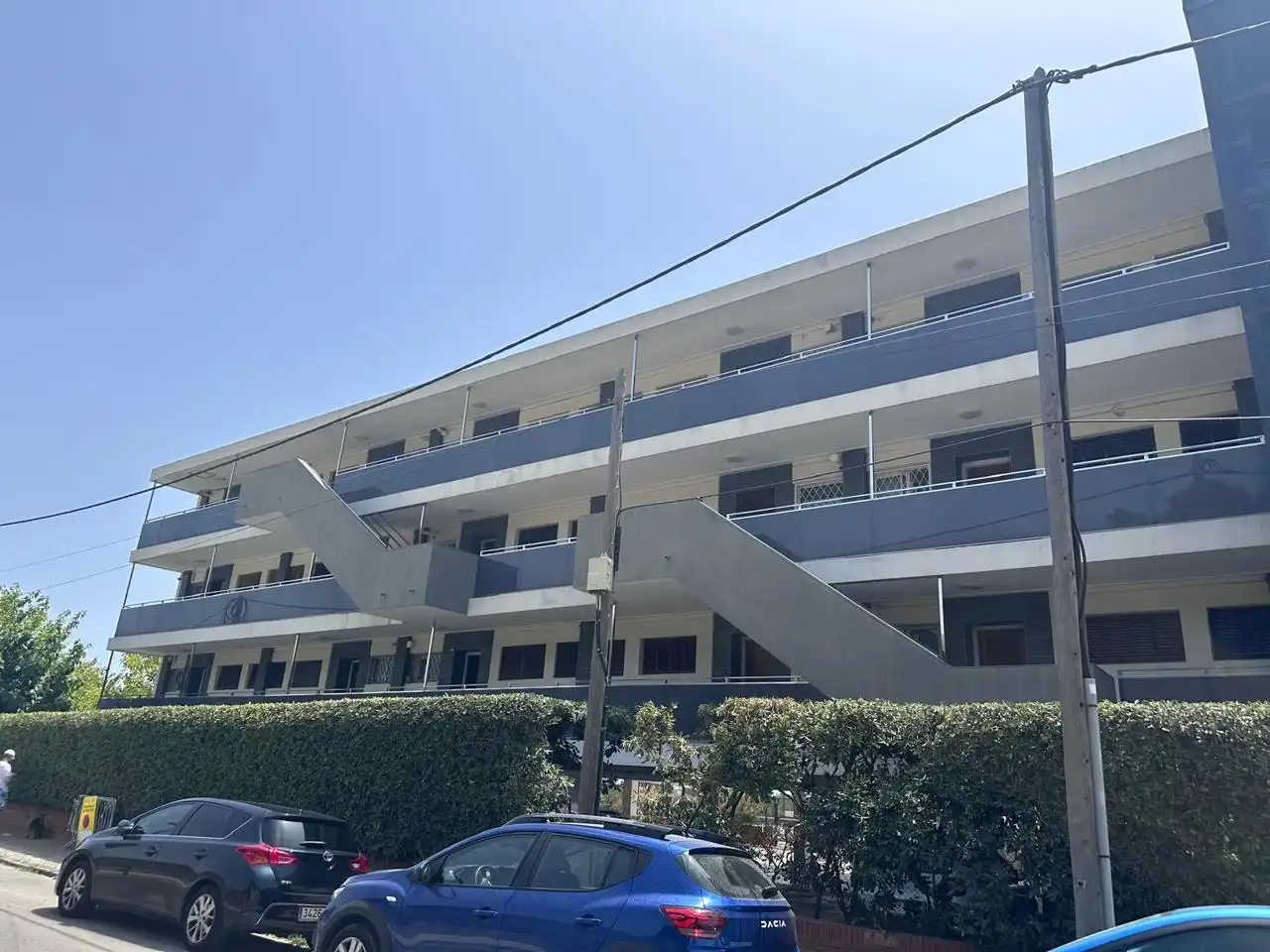 Vista exterior de Pis en venda en Sitges amb Aire condicionat, Parquet i Terrassa