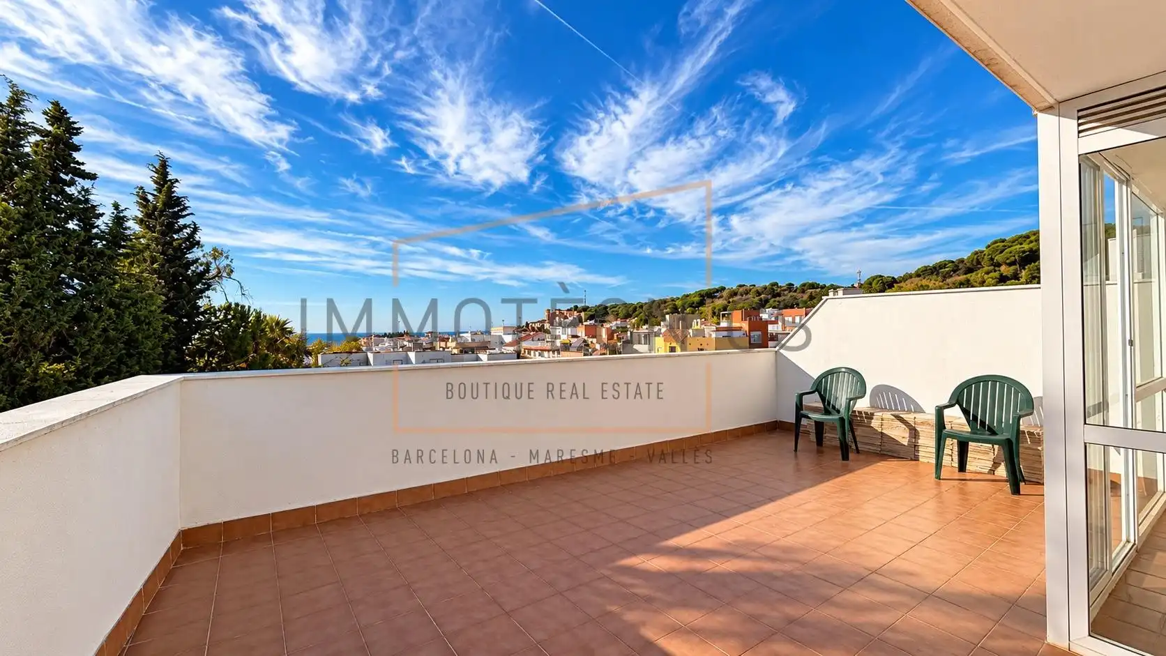 Terraza de Casa adosada en venta en Canet de Mar, Barcelona