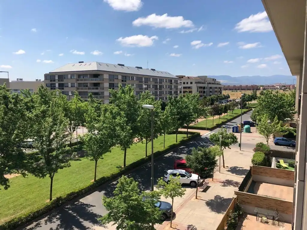 Exterior view of Apartments for rent in  Logroño  with Air Conditioner, Heating and Terrace
