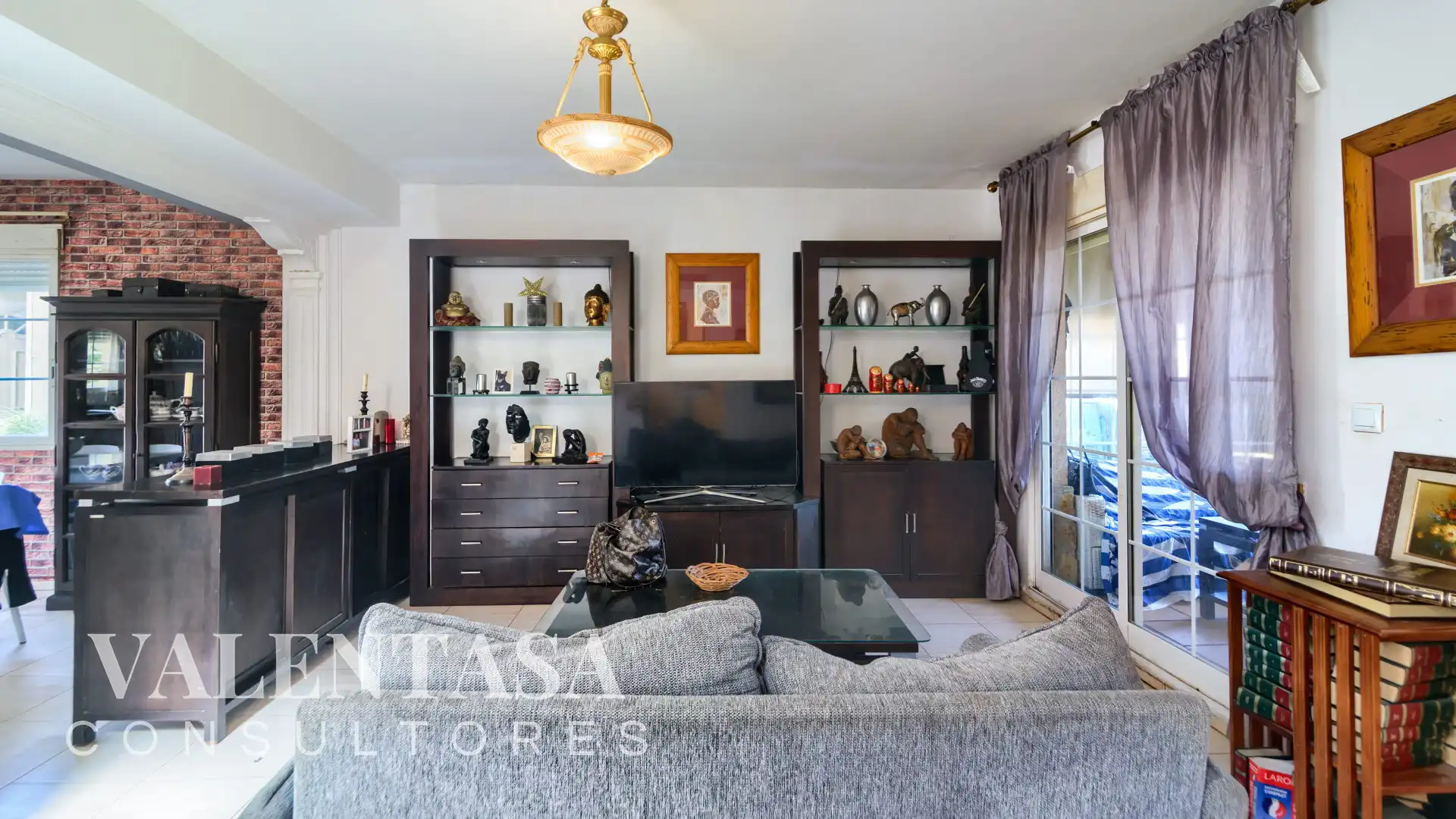 Living room of Houses for sale in L'Eliana  with Air Conditioner, Heating and Private garden