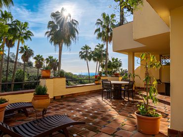 Apartament amb piscina en venda a Milla de Oro