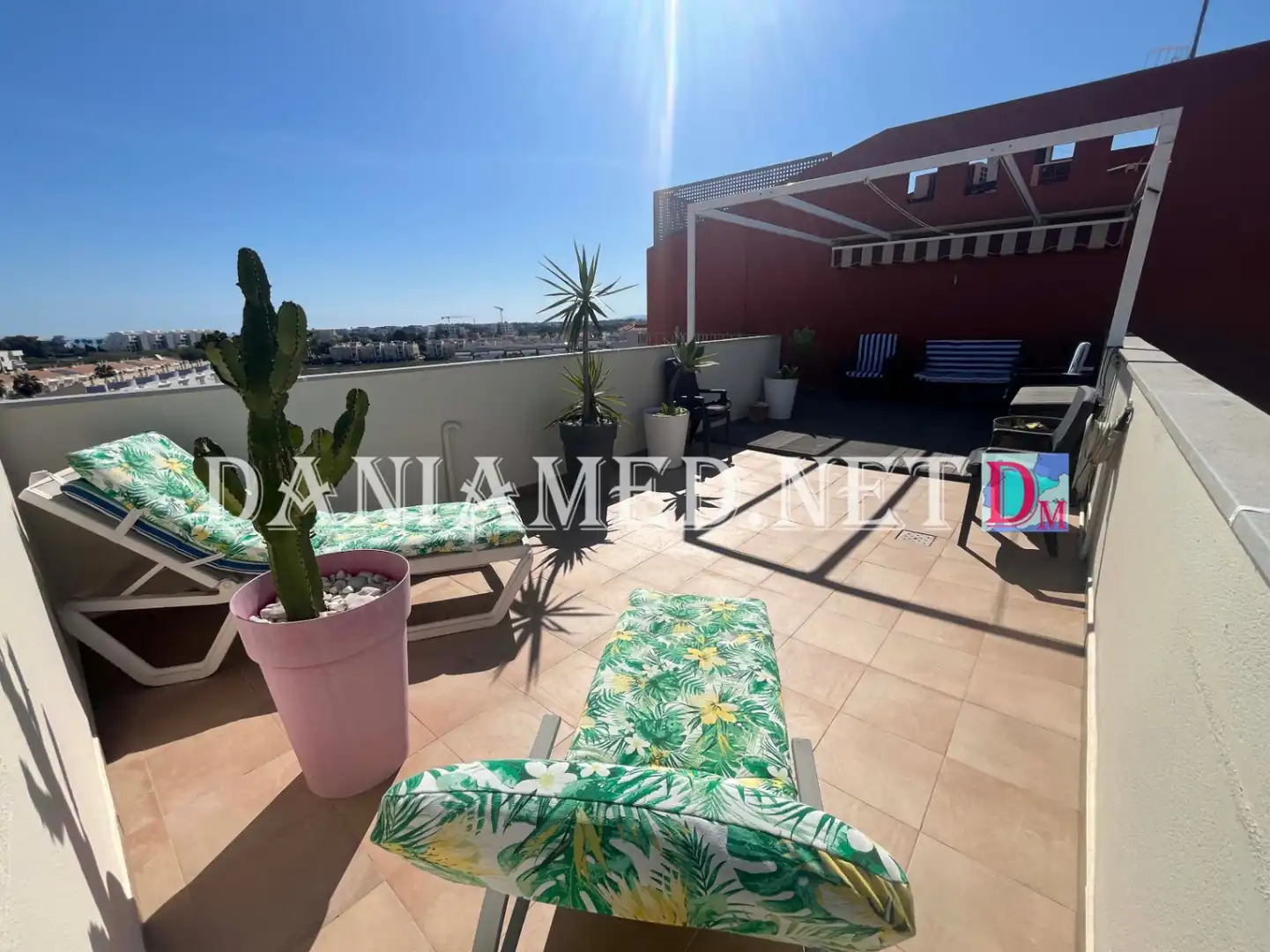 Terrace of Attic for sale in El Verger  with Air Conditioner, Heating and Private garden