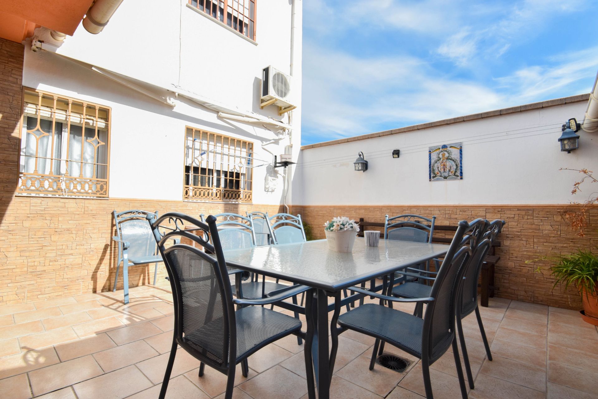 Terrassa de Casa adosada en venda en Peligros amb Aire condicionat i Calefacció