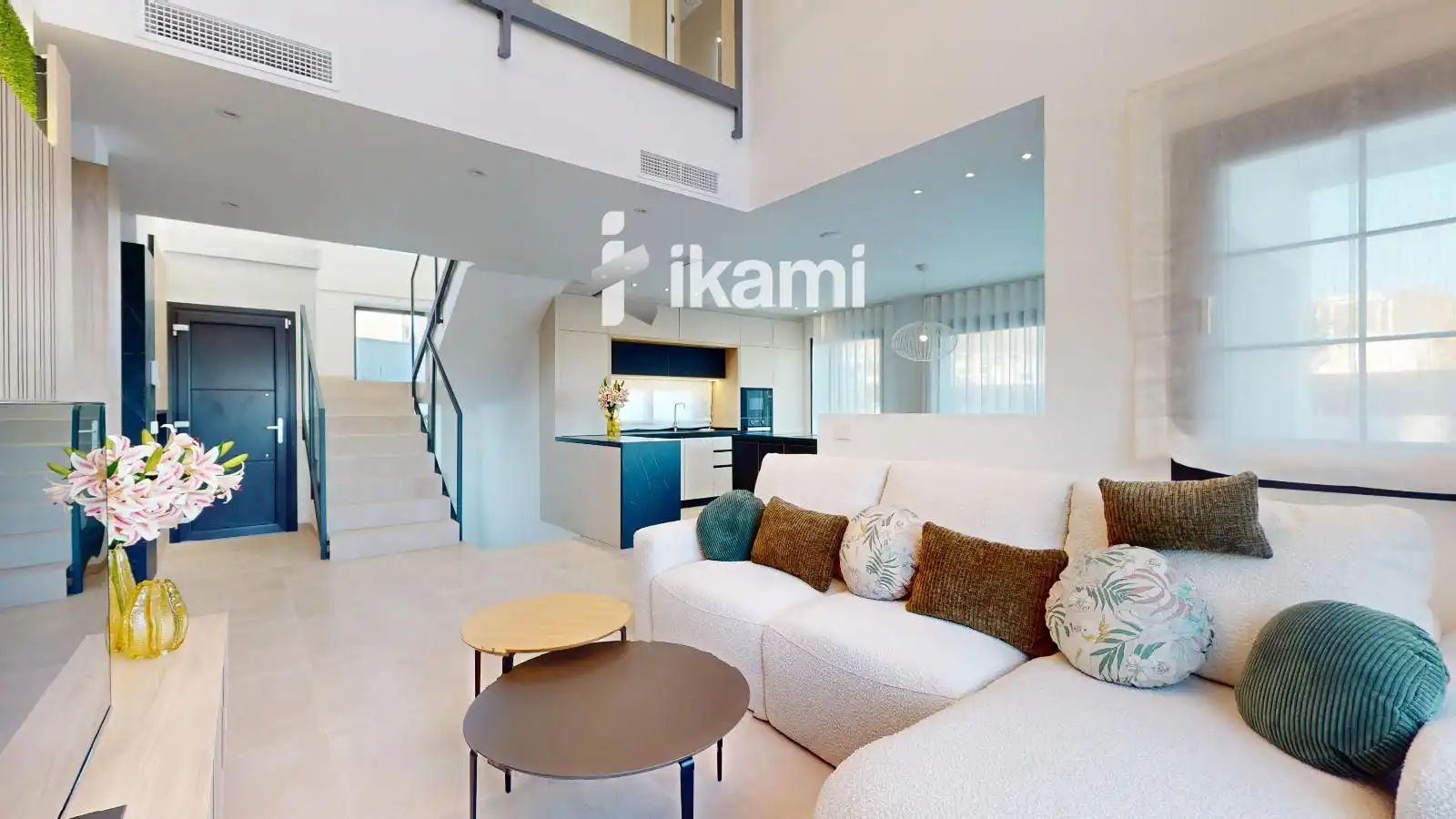Living room of Houses for sale in Finestrat  with Air Conditioner, Heating and Swimming Pool
