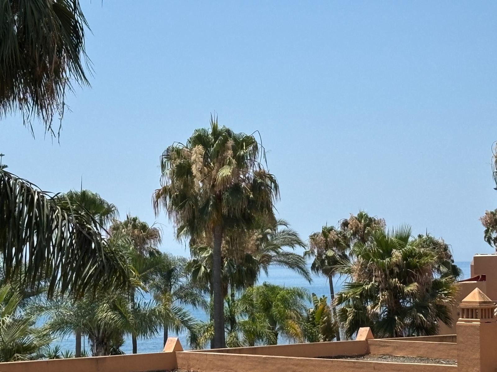 Exterior view of Planta baja to rent in Estepona  with Air Conditioner, Terrace and Furnished