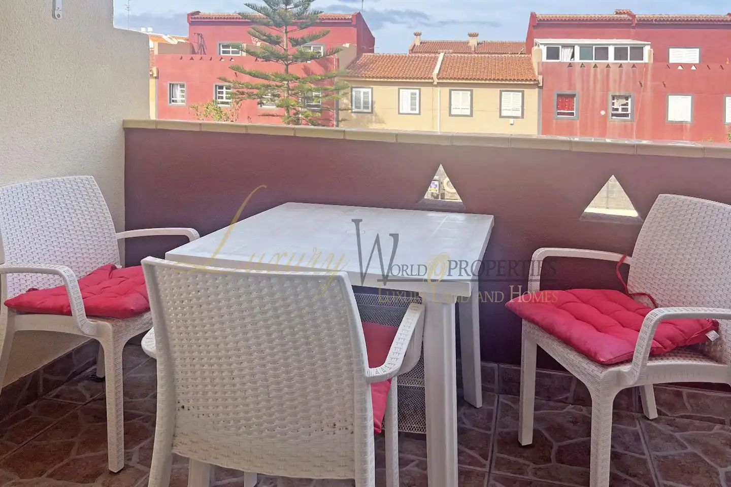 Terraza de Apartamento en venta en Arona con Terraza, Amueblado y Piscina comunitaria