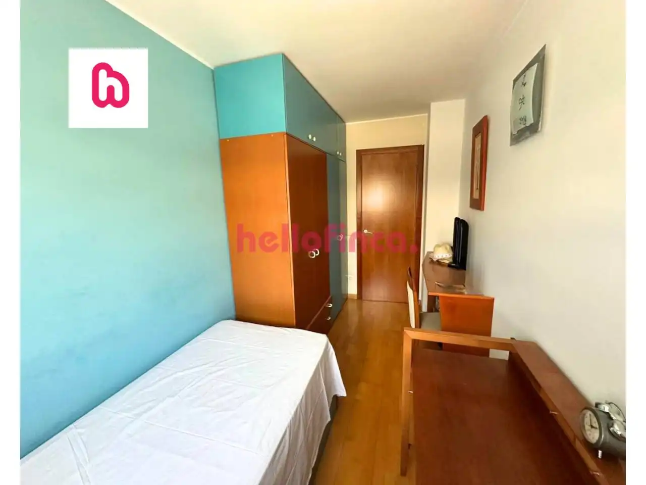 Schlafzimmer von Maisonette zum Verkauf in Badalona mit Heizung, Parkett und Terrasse
