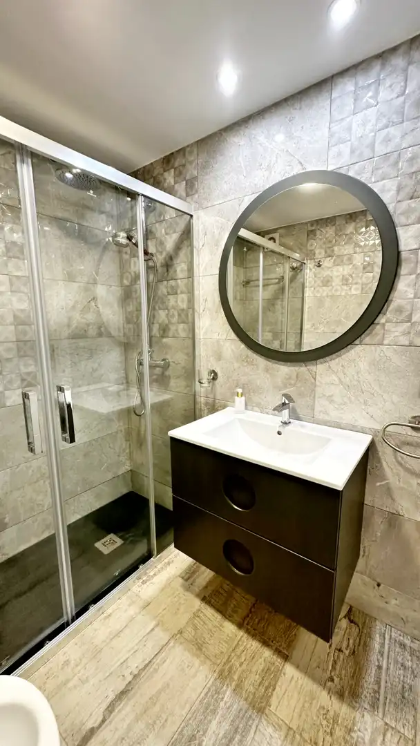 Baño de Apartamento de alquiler en Gandia con Terraza, Amueblado y Horno
