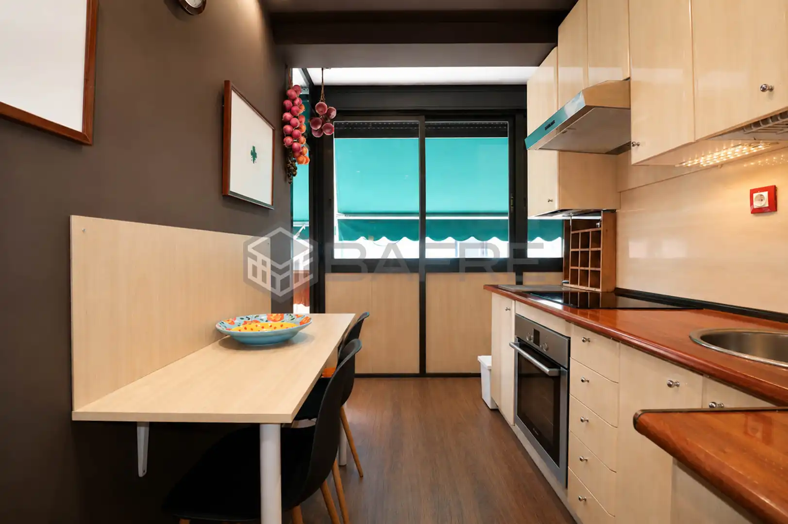 Kitchen of Flat for sale in Madrid  with Air Conditioner and Balcony