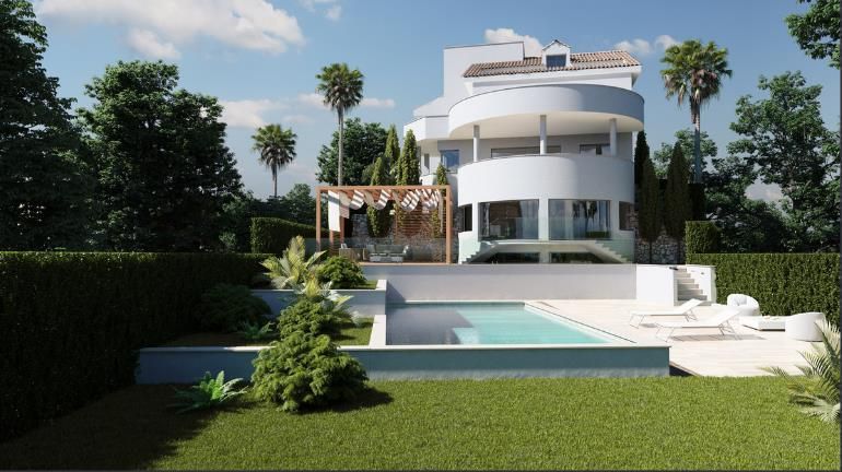 Jardí de Casa o xalet en venda en Benalmádena amb Aire condicionat, Moblat i Rentadora