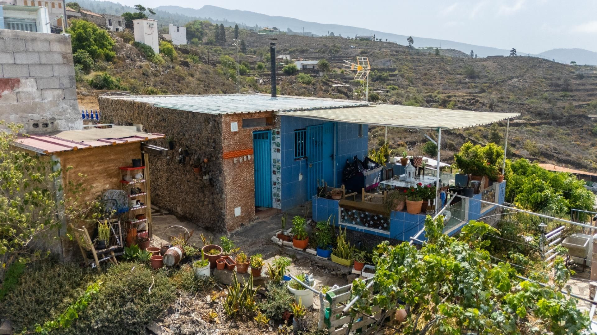 Vista exterior de Finca rústica en venda en Guía de Isora