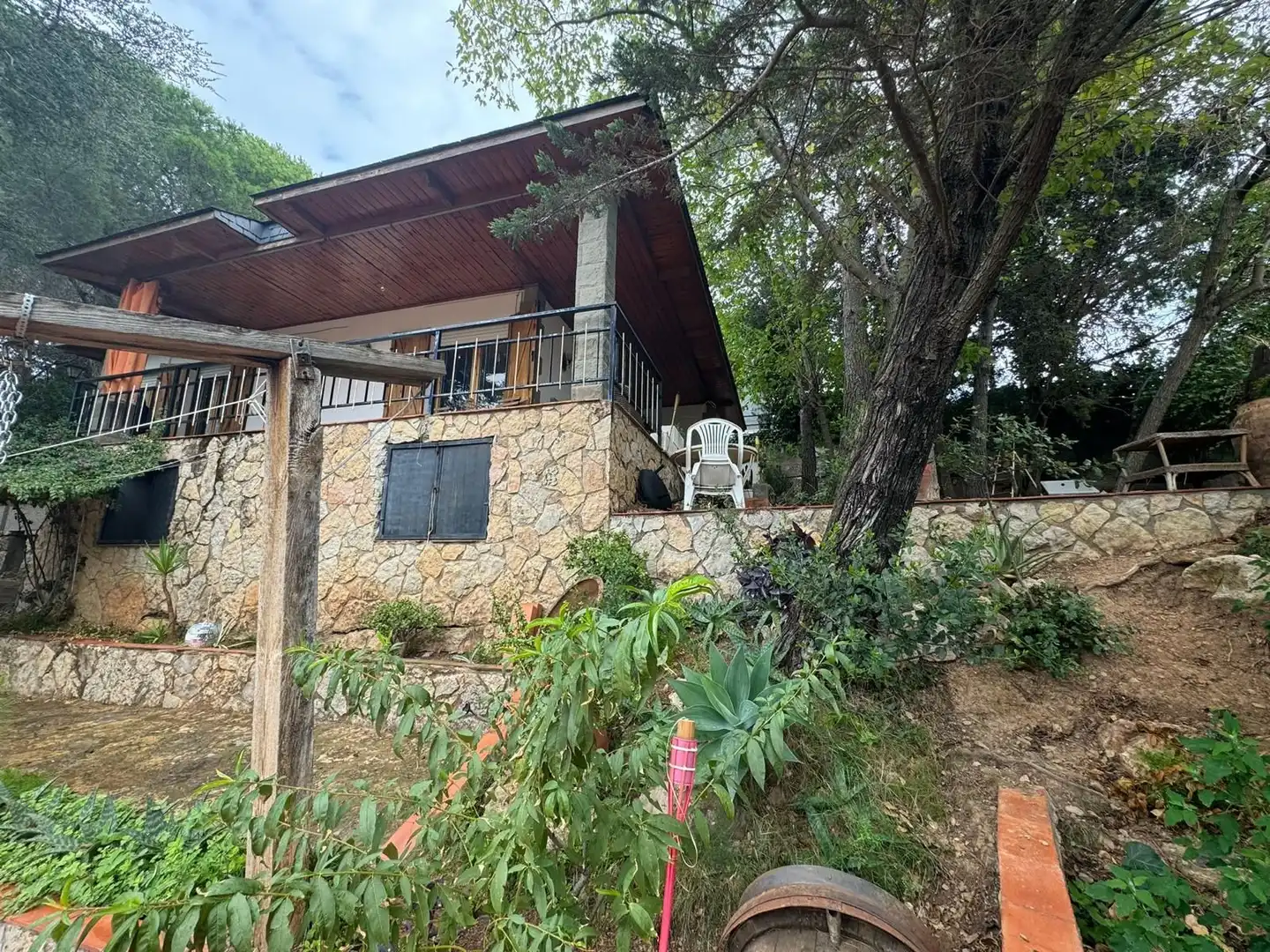 Exterior view of Houses for sale in Gavà  with Private garden