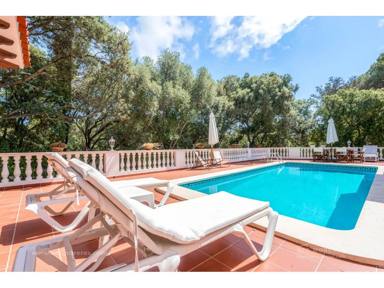 Piscina de Finca rústica en venda en Es Mercadal amb Aire condicionat, Jardí privat i Terrassa