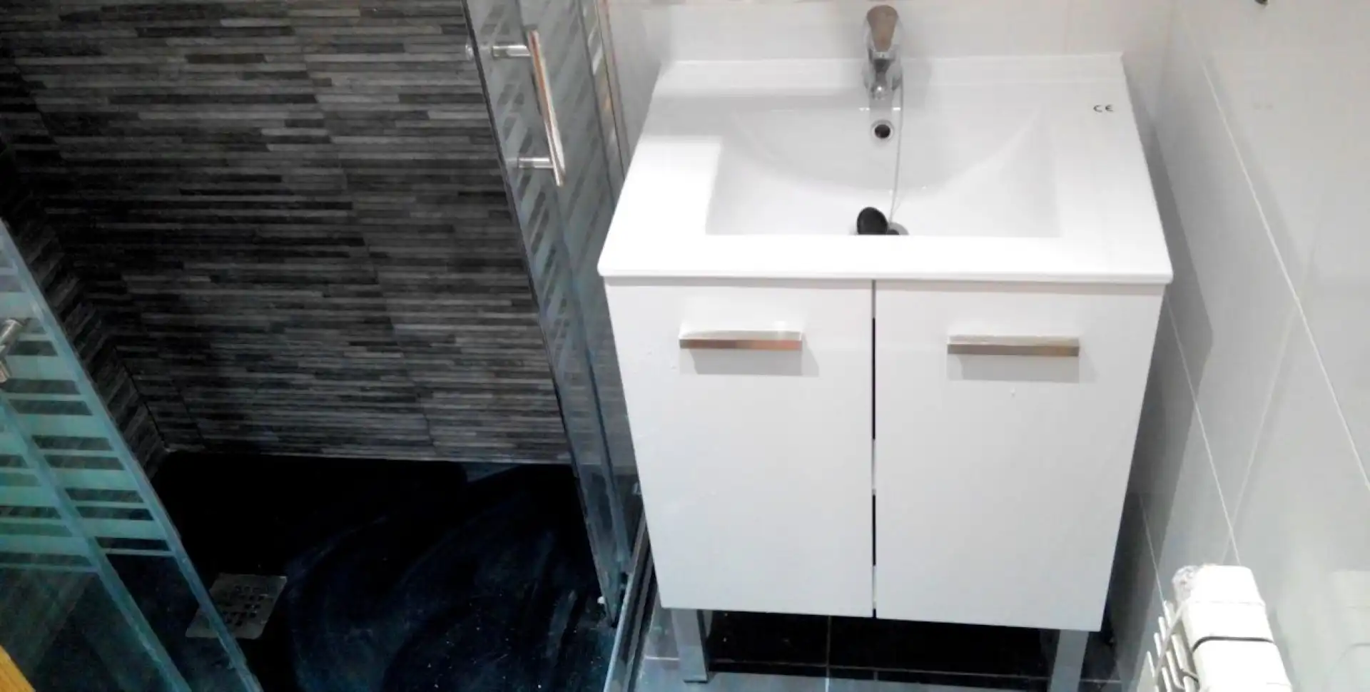 Bathroom of Study for rent in Madrid  with Heating and Terrace