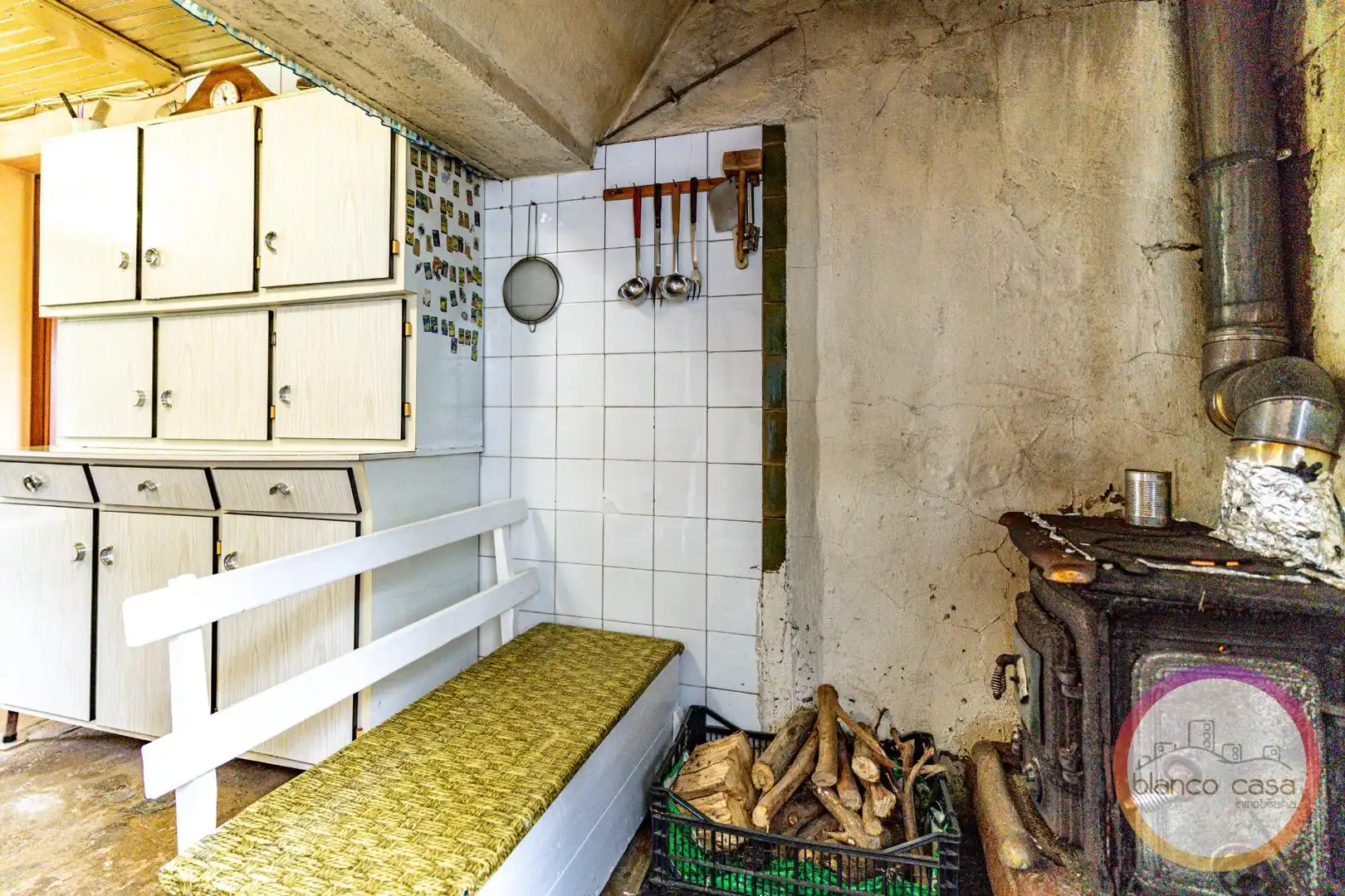Cocina de Casa o chalet en venta en Santa Comba con Trastero