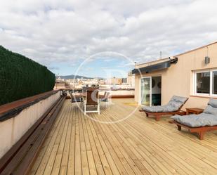 Terrace of Flat to rent in  Barcelona Capital  with Air Conditioner and Terrace