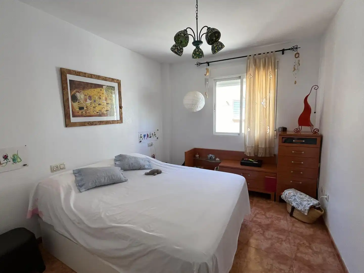 Schlafzimmer von Wohnung zum Verkauf in Pulpí mit Klimaanlage, Privatgarten und Terrasse