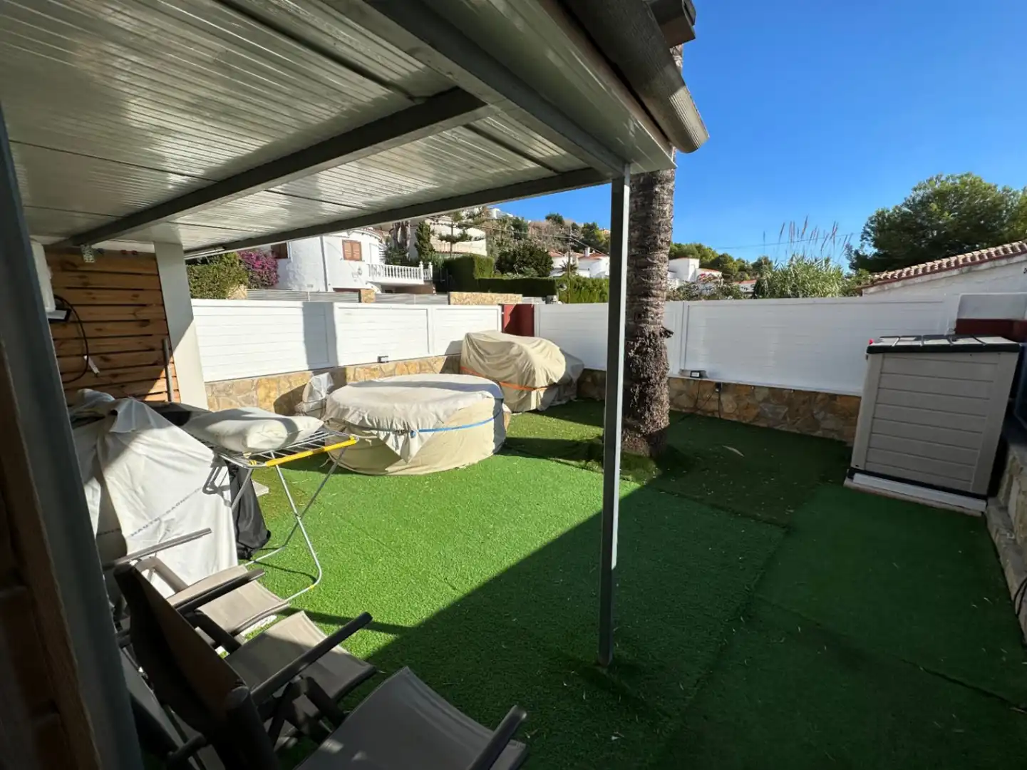 Terrassa de Casa o xalet en venda en Alcalà de Xivert amb Piscina