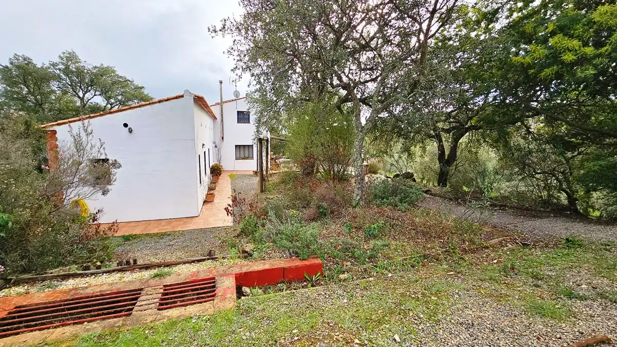Vista exterior de Finca rústica en venta en Santa Ana la Real con Calefacción, Jardín privado y Terraza