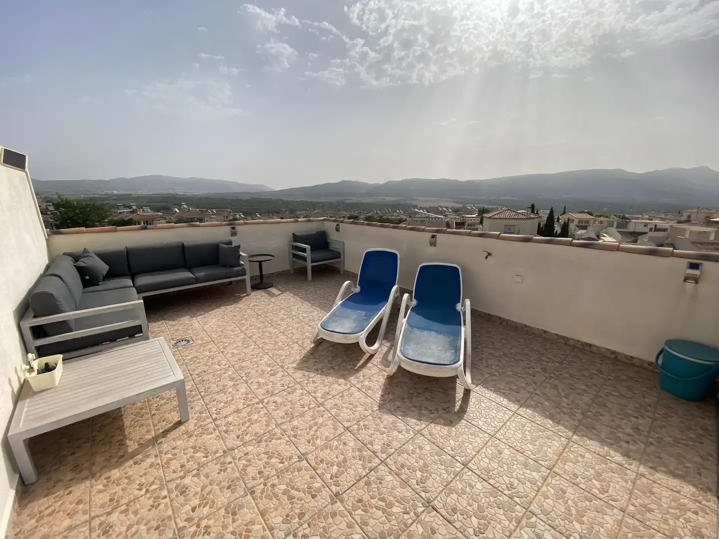 Terrassa de Apartament en venda en Castalla amb Aire condicionat, Jardí privat i Terrassa