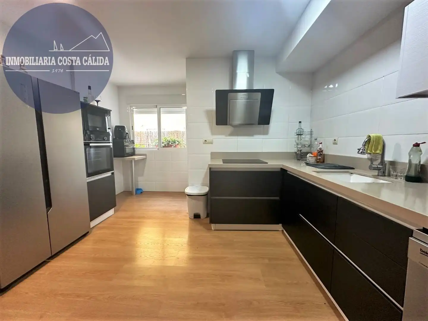Cocina de Casa adosada en venta en Águilas con Aire acondicionado, Calefacción y Jardín privado