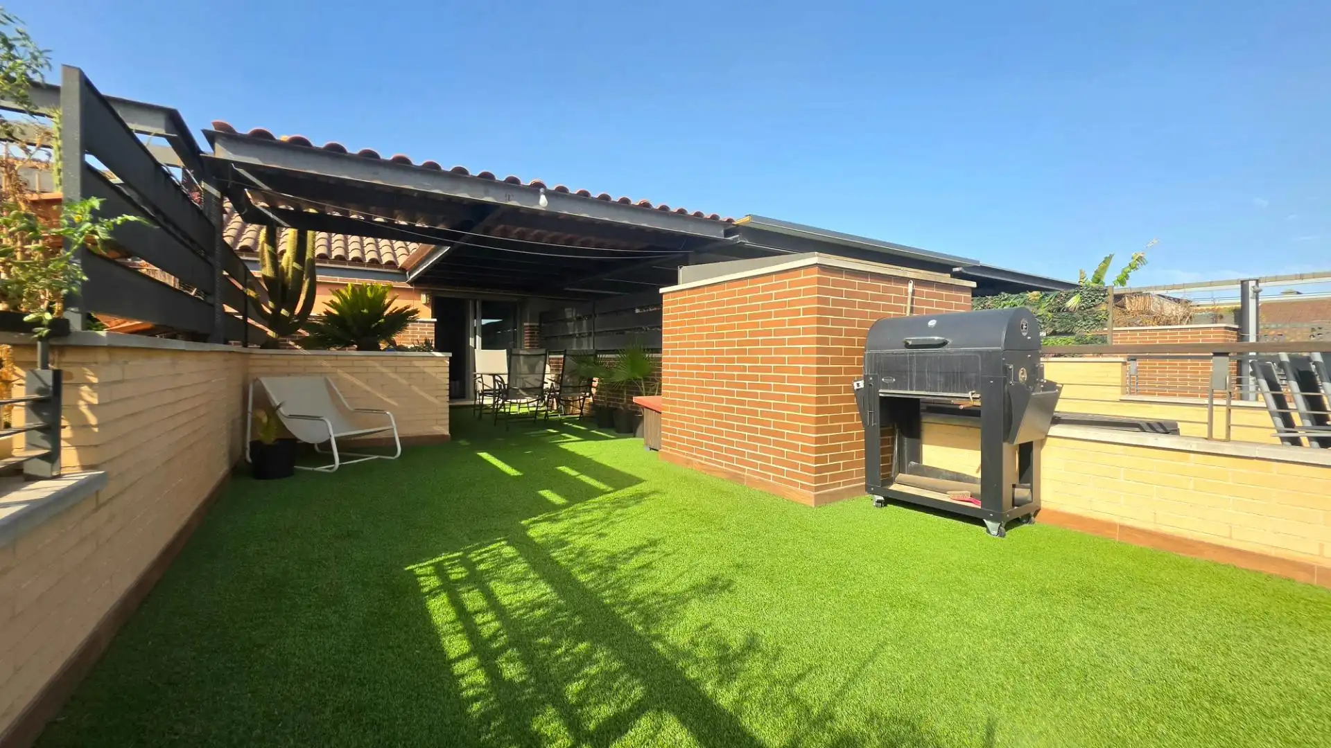 Terrace of Attic for sale in San Javier  with Air Conditioner, Private garden and Terrace