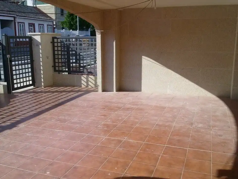 Terraza de Casa adosada de alquiler en Cangas  con Aire acondicionado, Calefacción y Jardín privado