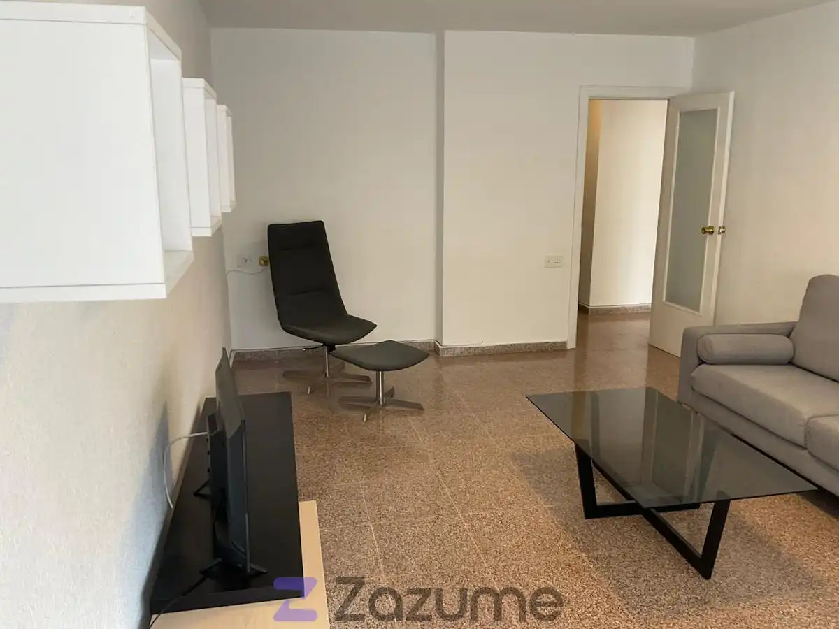 Sala d'estar de Pis de lloguer en Ontinyent amb Moblat, Forn i Rentadora
