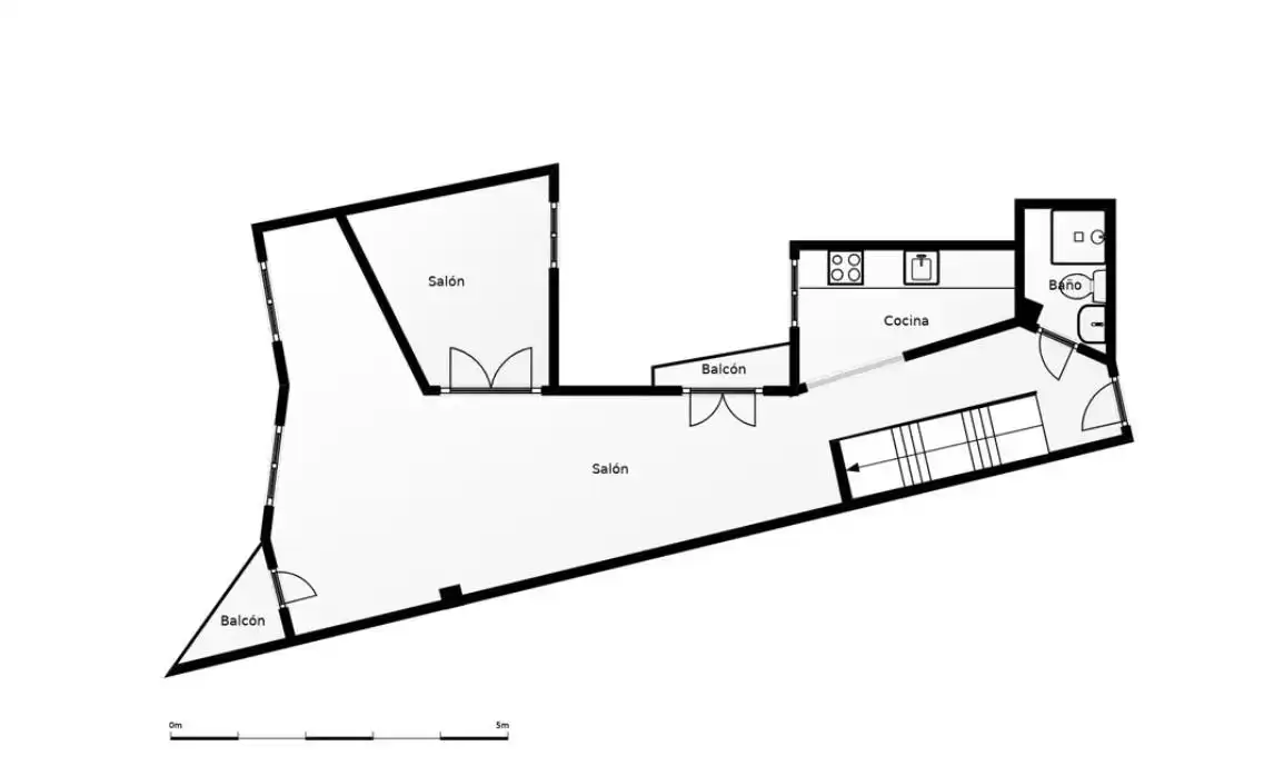 Dachboden zum Verkauf in L'Ampolla mit Terrasse und Balkon