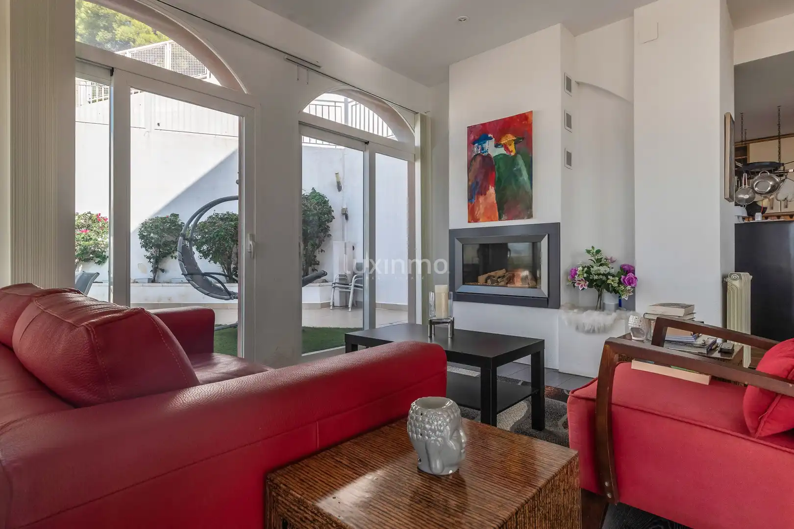 Living room of Houses for sale in Altea  with Air Conditioner, Heating and Terrace