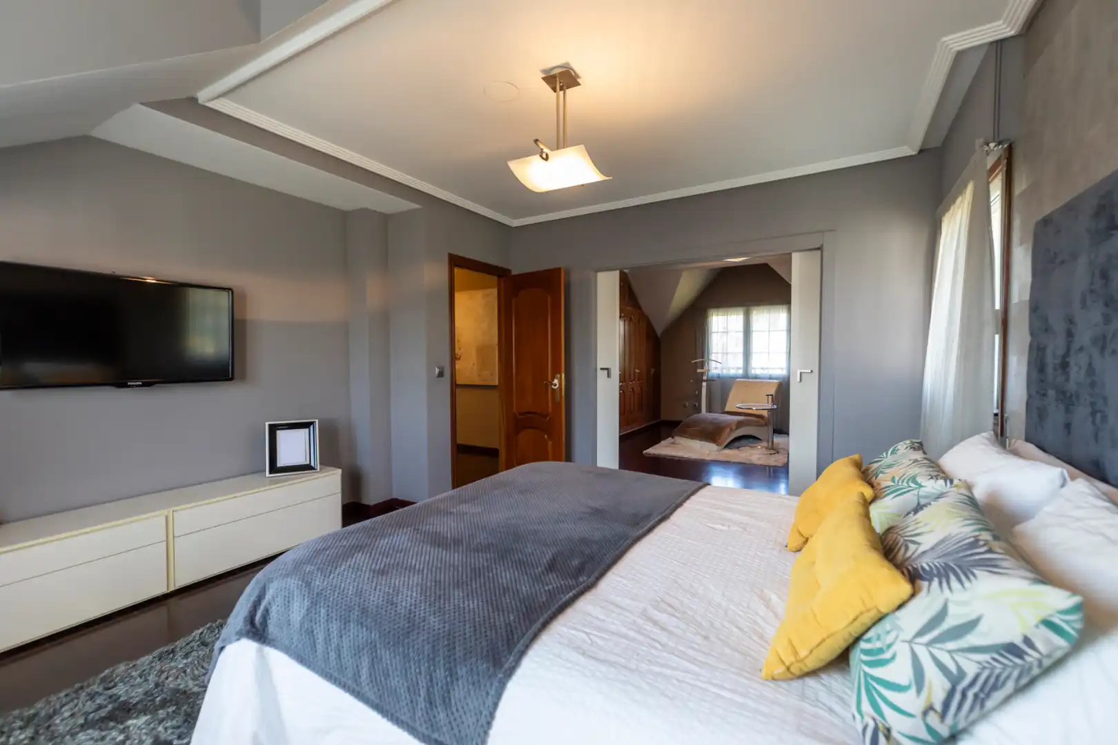 Schlafzimmer von Haus oder Chalet zum Verkauf in Oleiros mit Heizung, Privatgarten und Terrasse