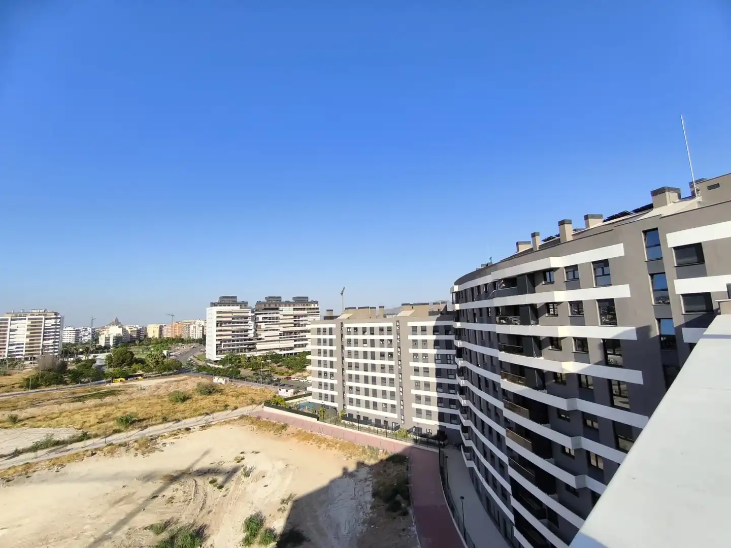 Vista exterior de Piso en venta en Murcia con Aire acondicionado, Calefacción y Terraza