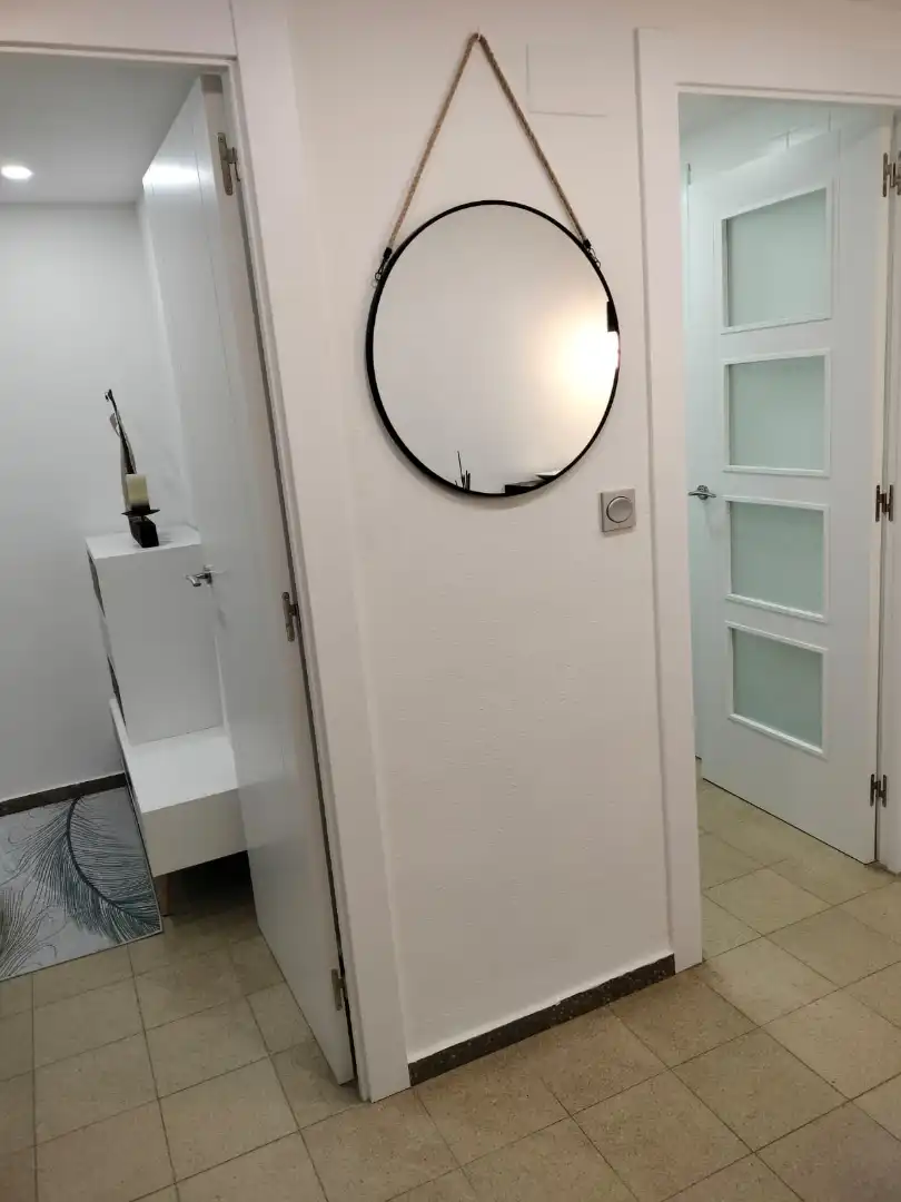 Baño de Piso de alquiler en Zaragoza con Calefacción, Amueblado y Horno