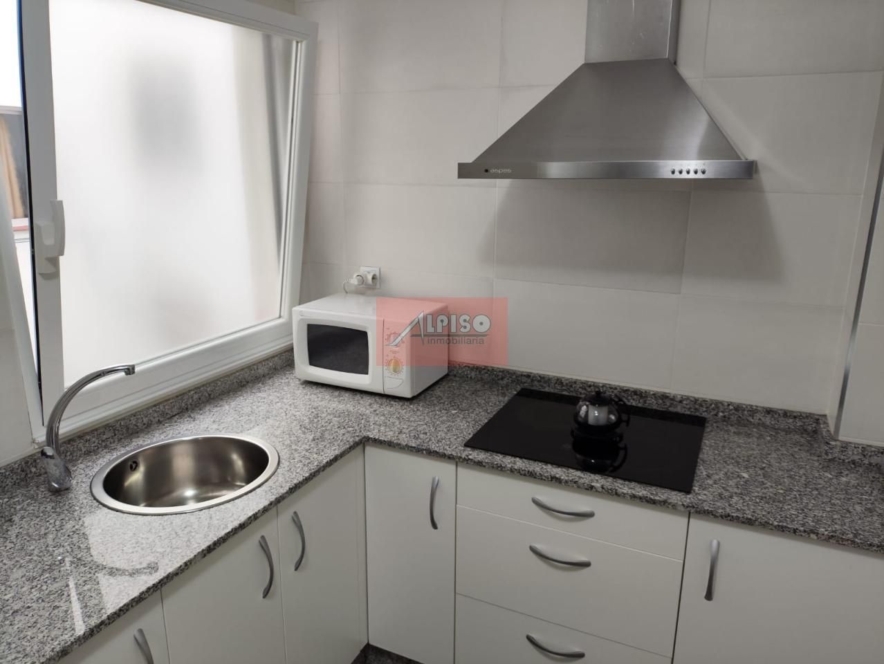 Kitchen of Flat for sale in Ourense Capital   with Heating, Storage room and Furnished