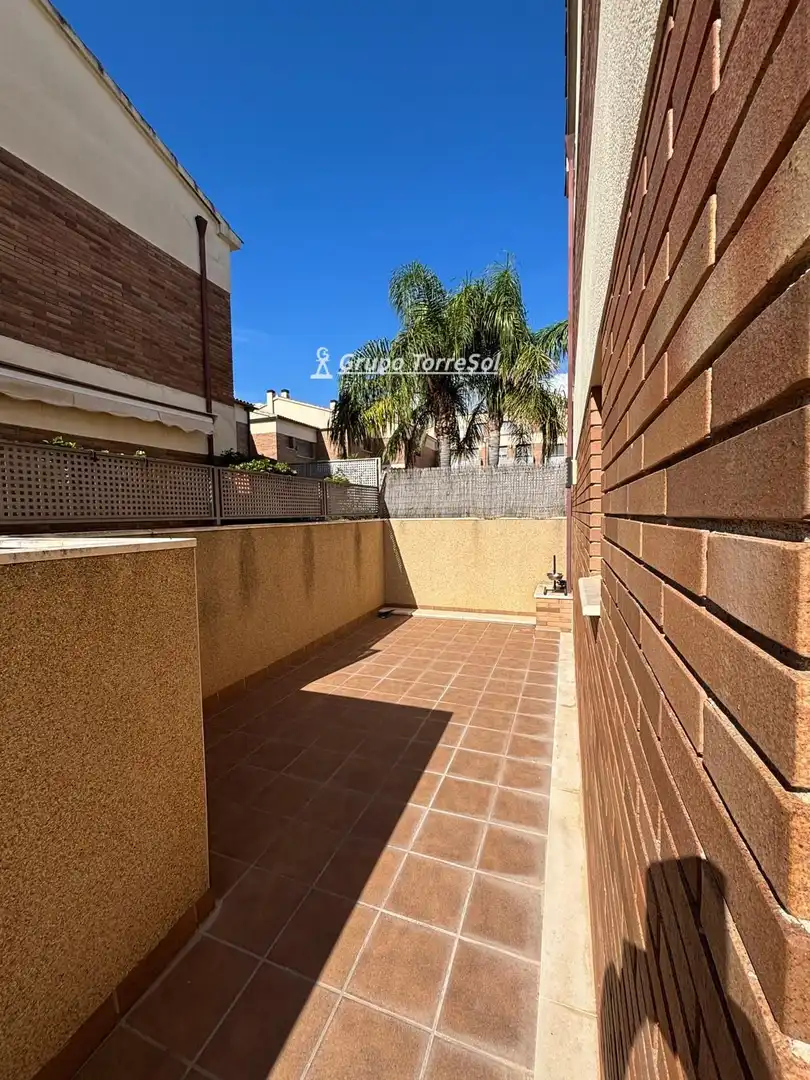 Terraza de Casa adosada en venta en Bonavista